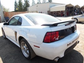 2002 FORD MUSTANG WHITE 3.8L MT F18034